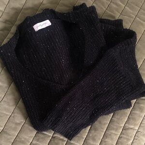 CJLA Rhea Cozy Black Sweater, M/L